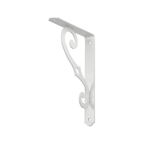 white shelf brackets decorative